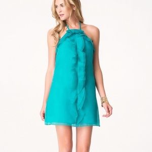 Ruffly Front bebe dress